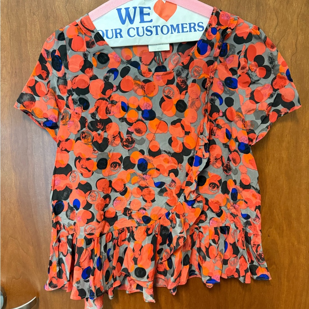 HD in Paris Multicolor Patterned Blouse